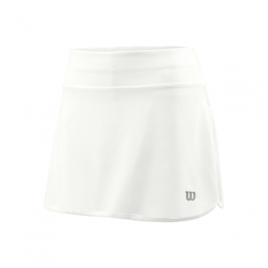 Wilson Tennis Skirt Training 12.5in with Inner Shorts White Women